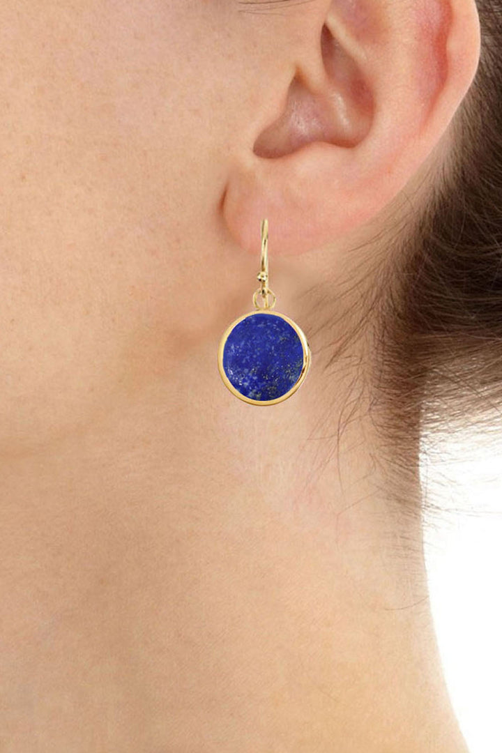 Sivalya Raw Sapphire Gem Drop Earrings