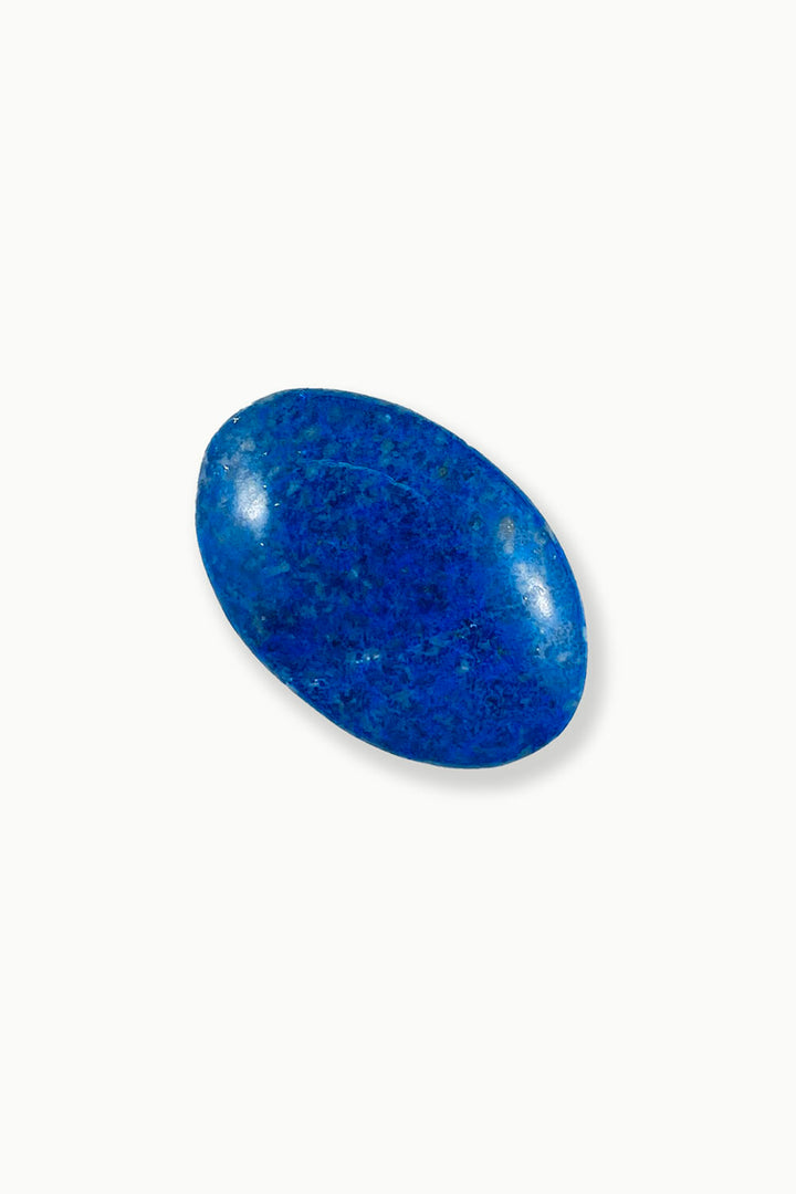 Lapis Lazuli Palm Stone #1 - Rare Find