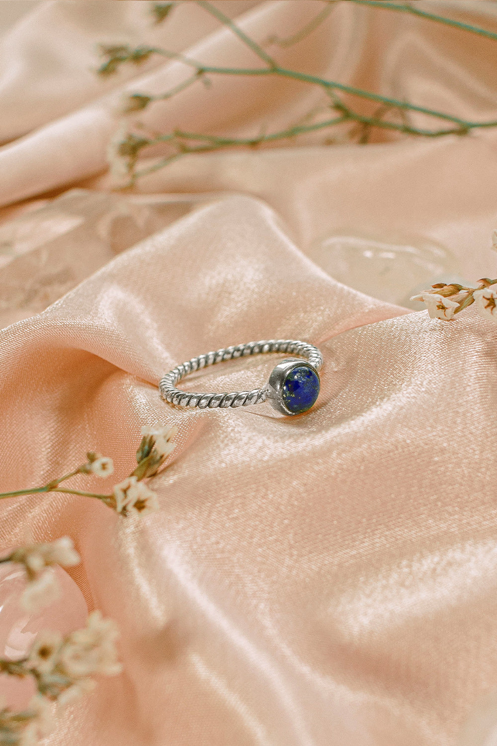 Sivalya Lapis Lazuli Solitaire Ring - Bijoux