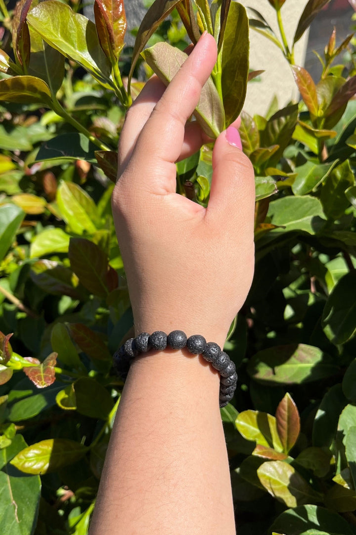 Sivalya Lava Rock Gemstone Beaded Bracelet