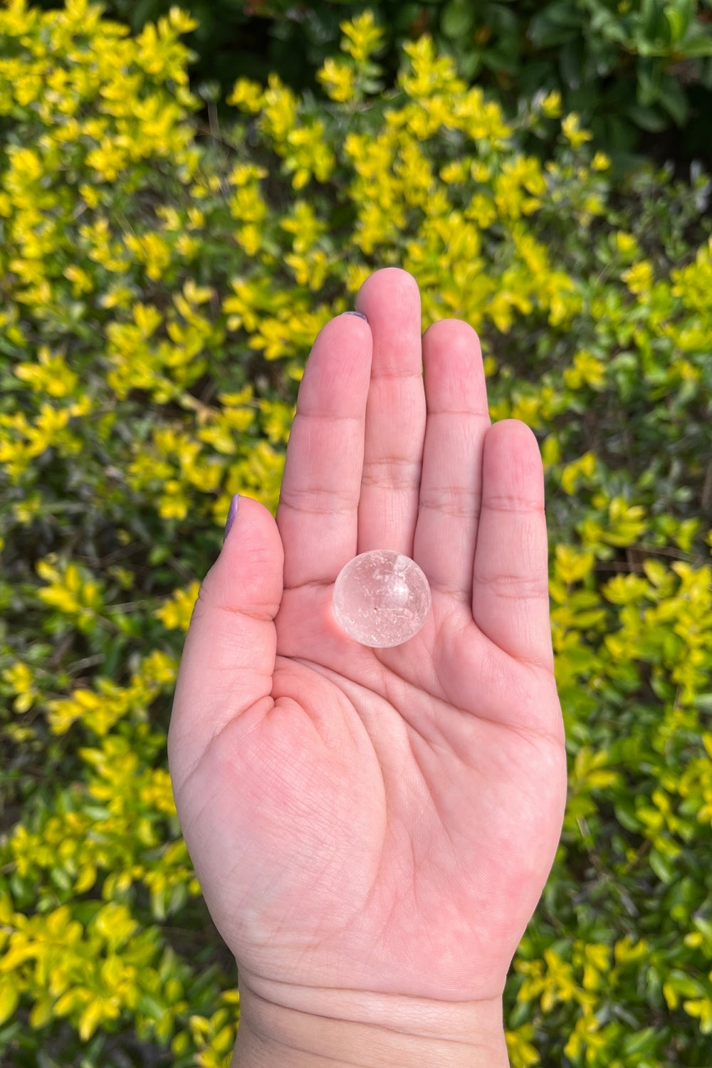 Clear Quartz Crystal Sphere #1