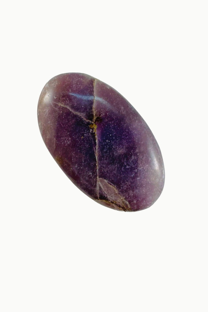 Lepidolite Palm Stone #2
