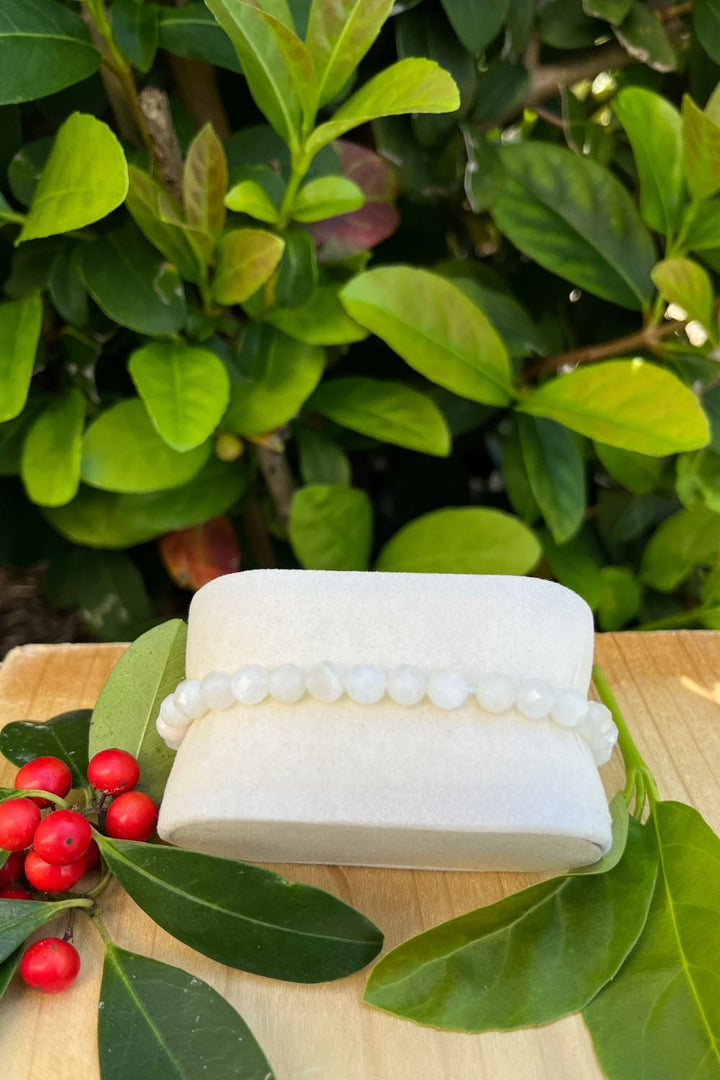 Sivalya Moonstone Gemstone Beaded Bracelet