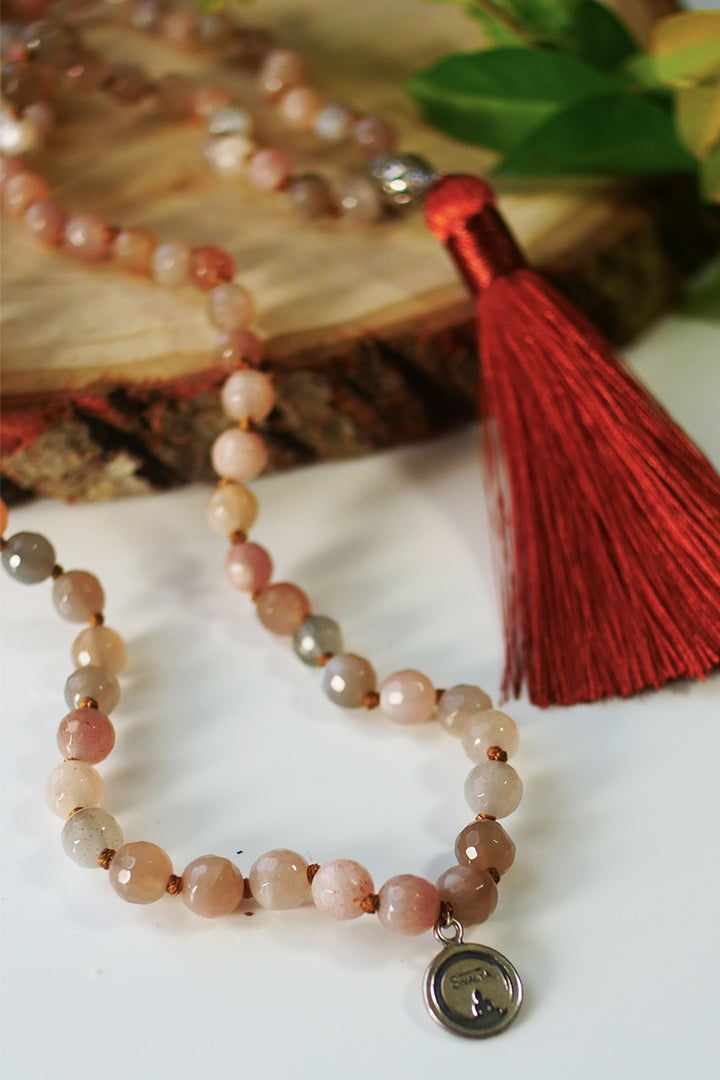 Sivalya Ethereal Goddess Moonstone Mala