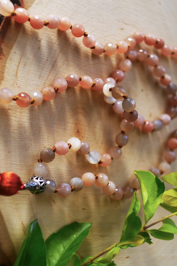 Sivalya Ethereal Goddess Moonstone Mala