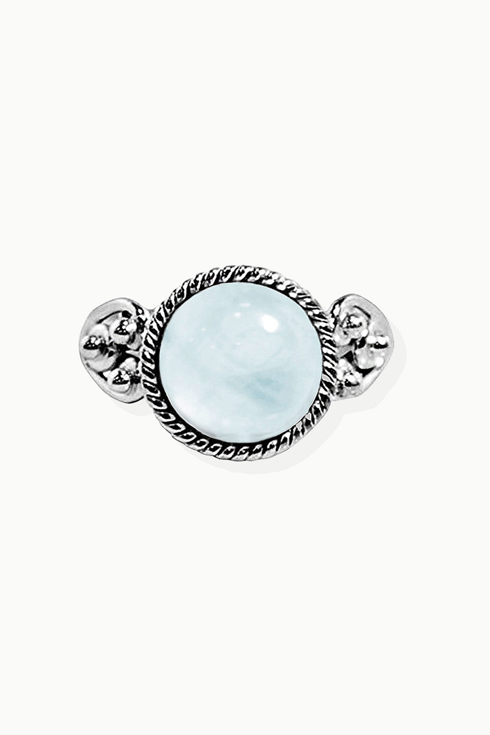 Sivalya Moonstone Sterling Silver Ring - Divya