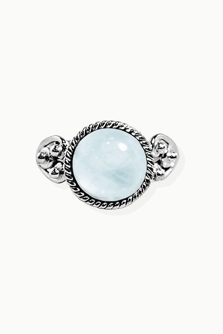 Sivalya Moonstone Sterling Silver Ring - Divya