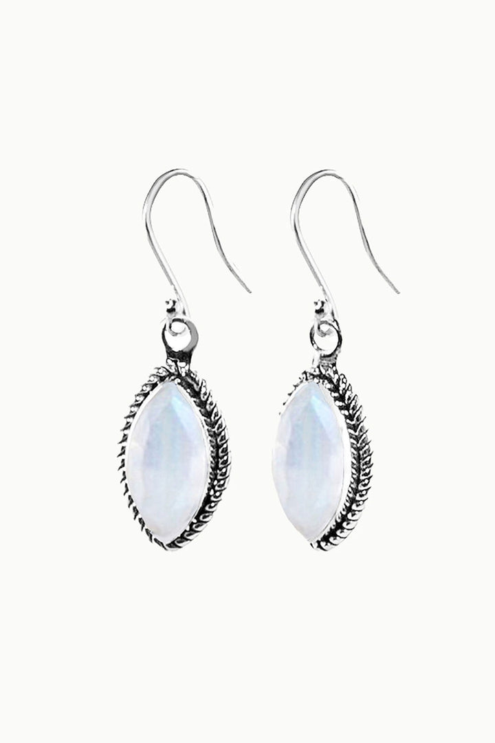 Sivalya Moonstone Drop Earrings - Ananda