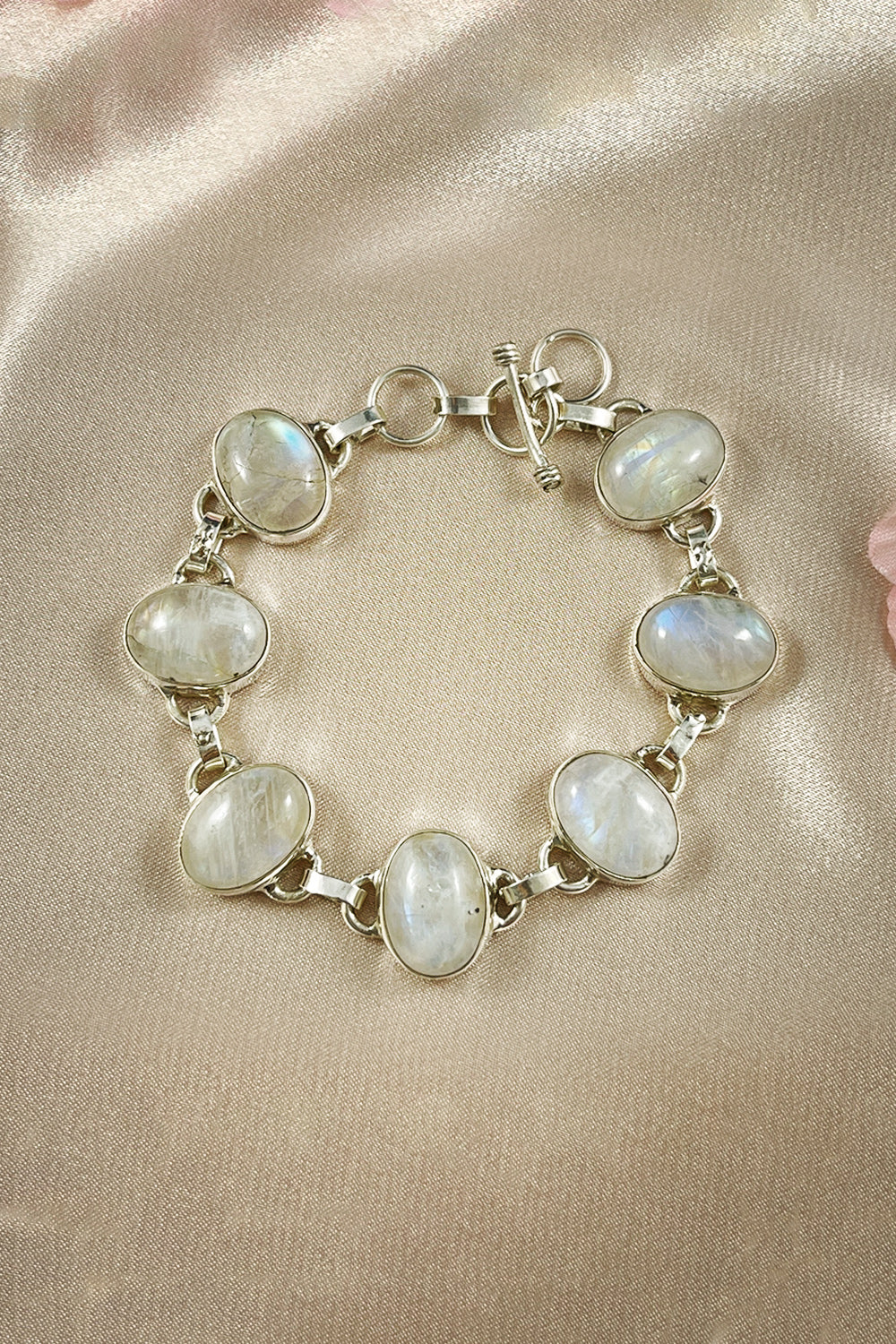 Sivalya Moonstone Silver Bracelet - Splendor