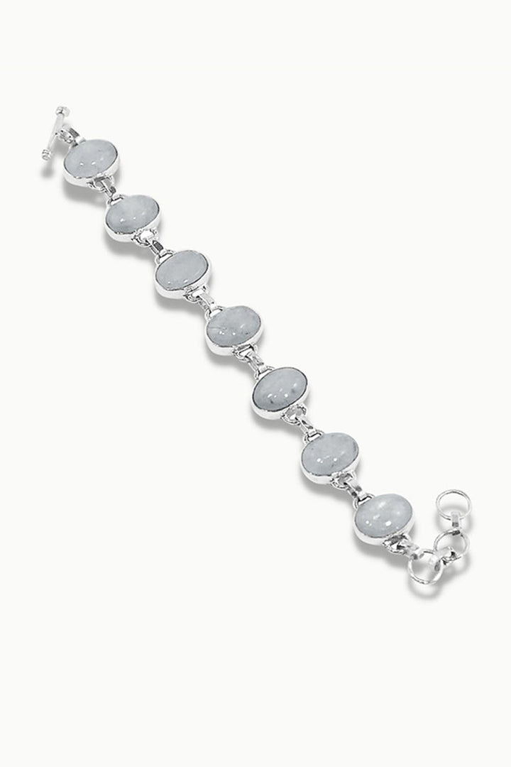 Sivalya Moonstone Silver Bracelet - Splendor