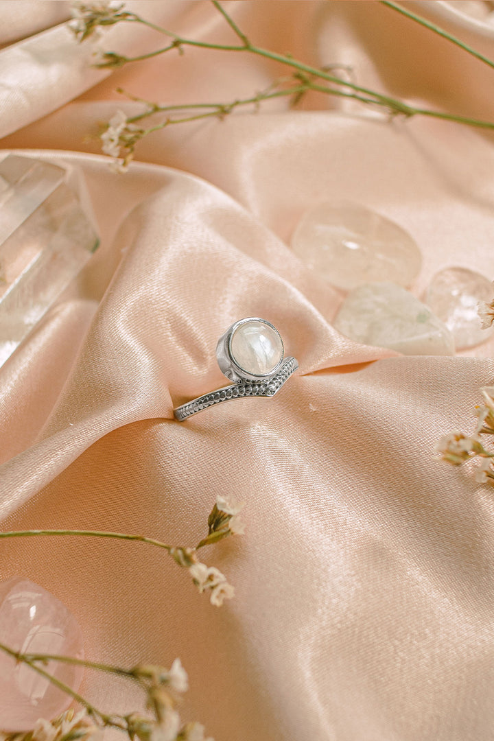 Sivalya Moonstone Tiara Ring