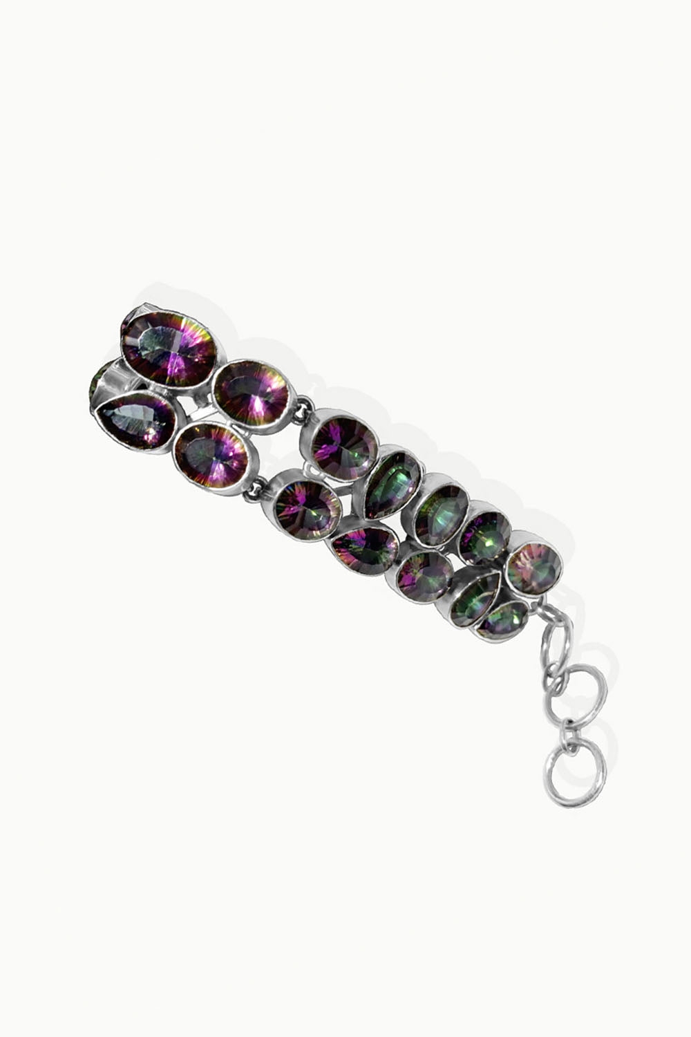Sivalya Mystic Topaz Multi-Gem Bracelet in Sterling Silver