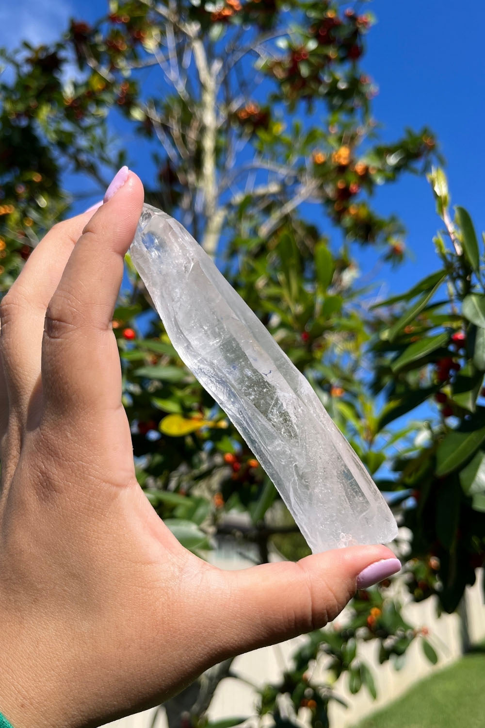 Natural Lemurian Seed Quartz Crystal Point #2