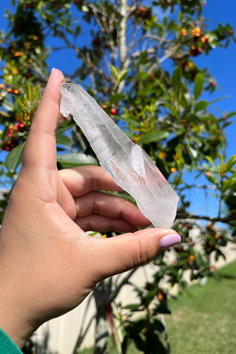 Natural Lemurian Seed Quartz Crystal Point #2