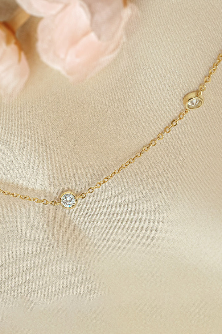 Sivalya Oasis Zircon Chain Necklace