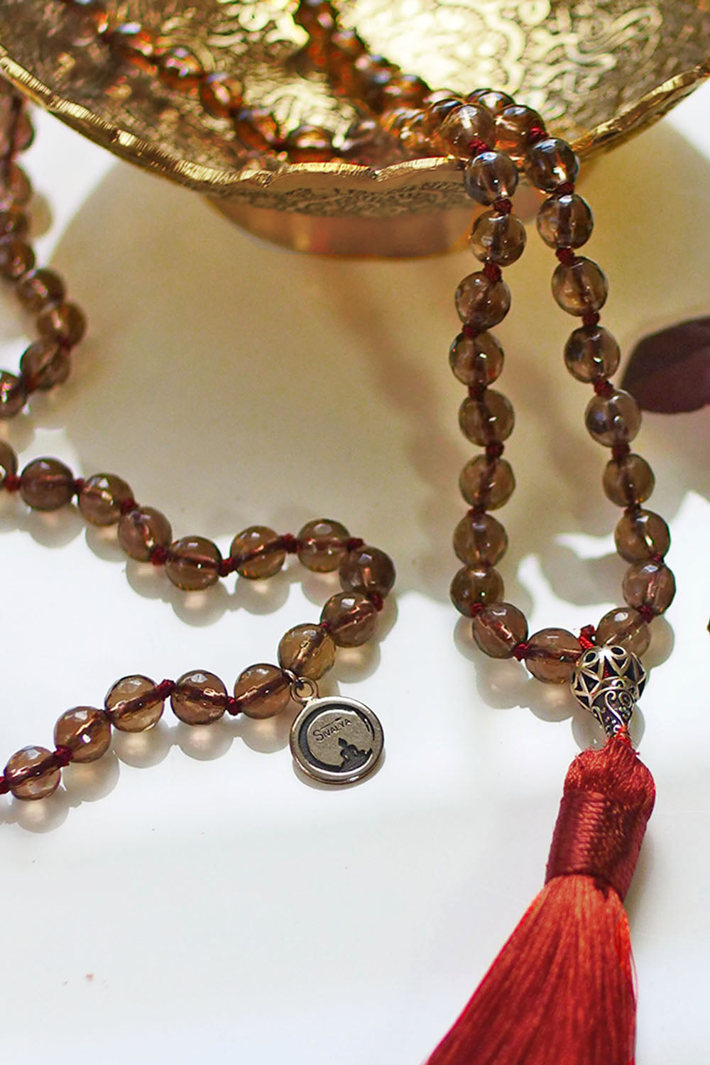Sivalya Protect and Transmute Smoky Quartz Mala