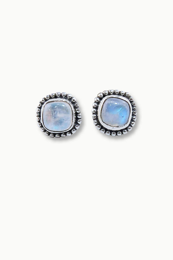Sivalya Moonstone Studs Post Earrings