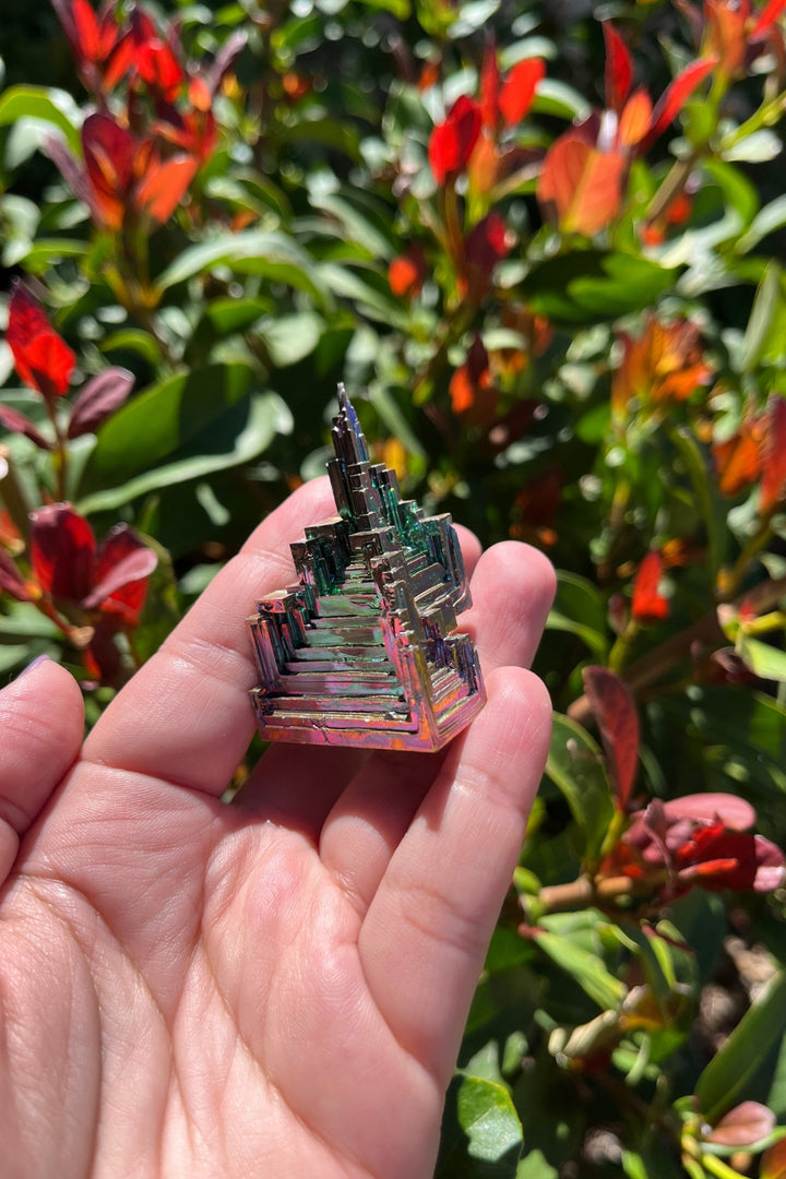 Rainbow Aura Bismuth Cluster #1