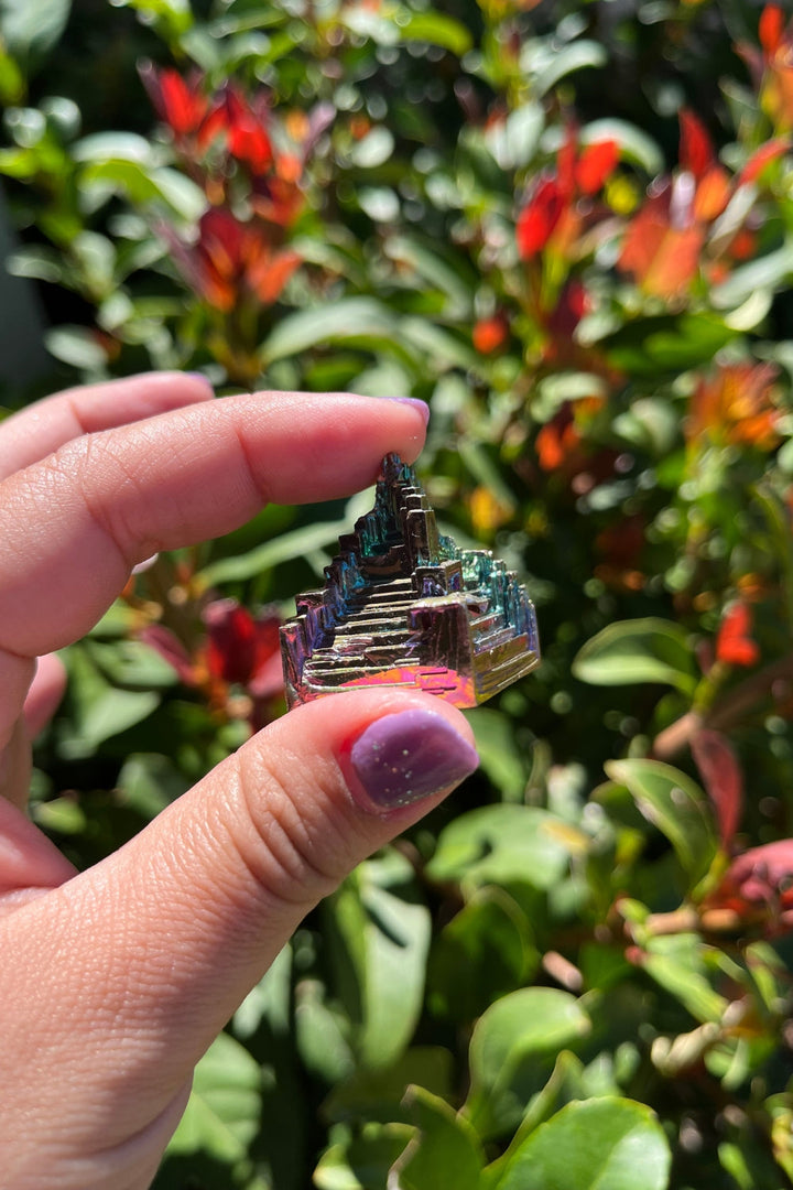 Rainbow Aura Bismuth Cluster #4