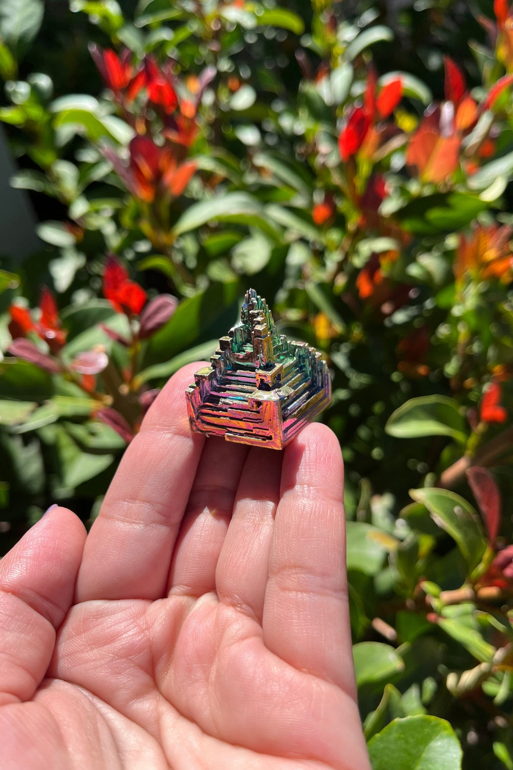 Rainbow Aura Bismuth Cluster #4