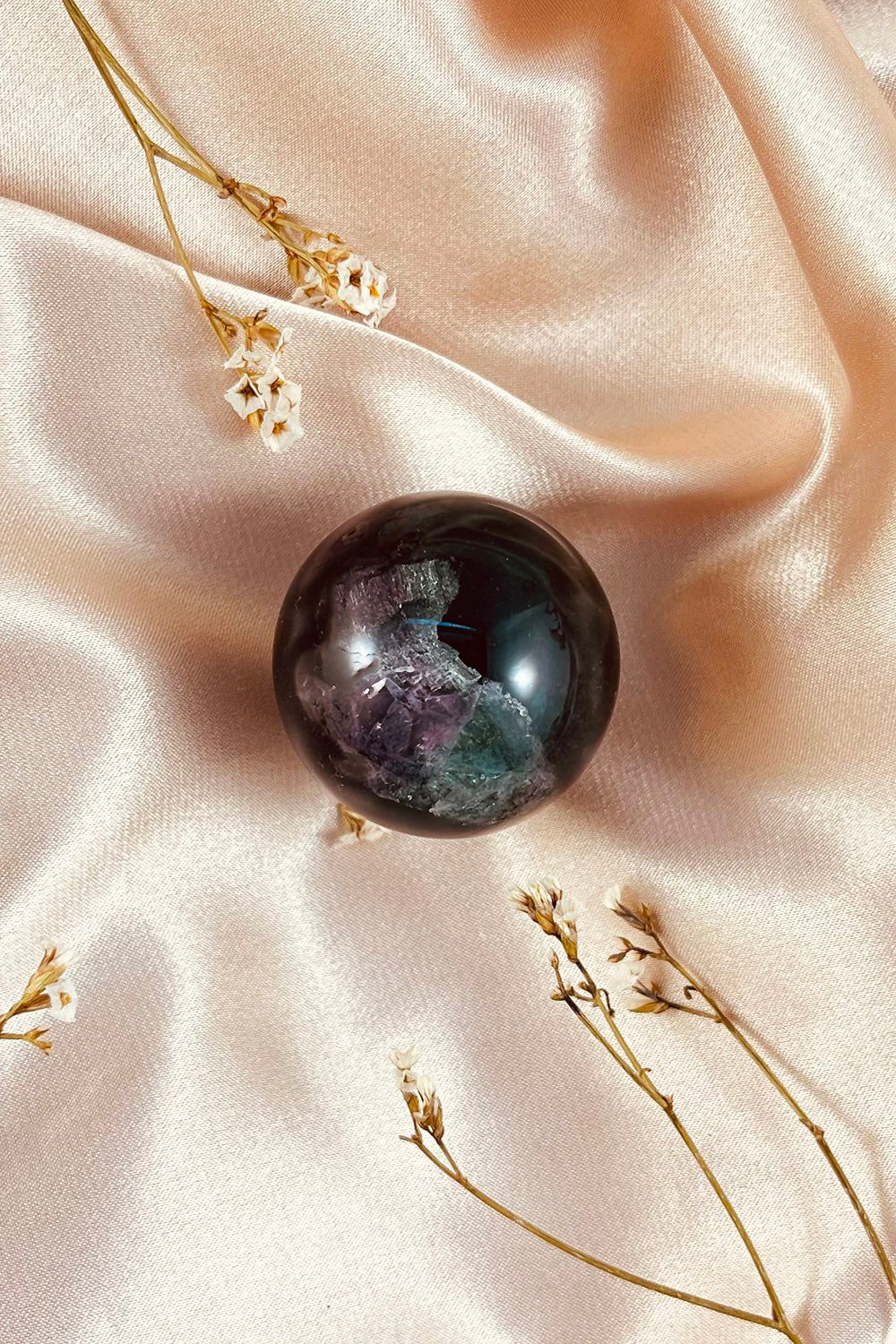 Rainbow Fluorite Sphere #2
