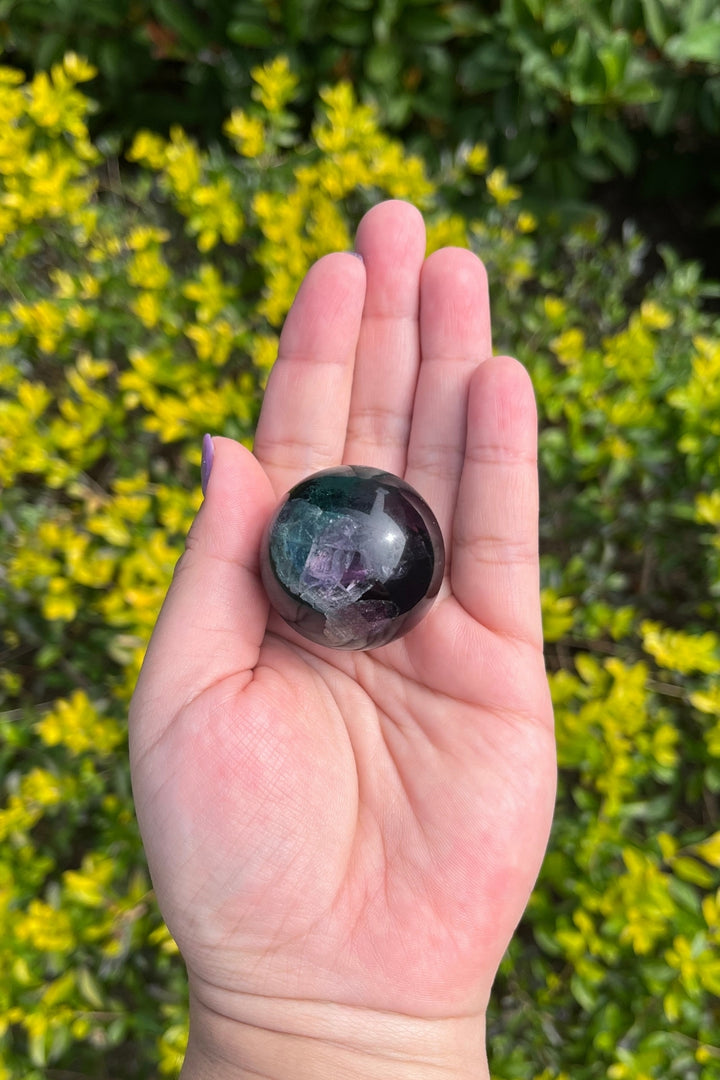 Rainbow Fluorite Sphere #2