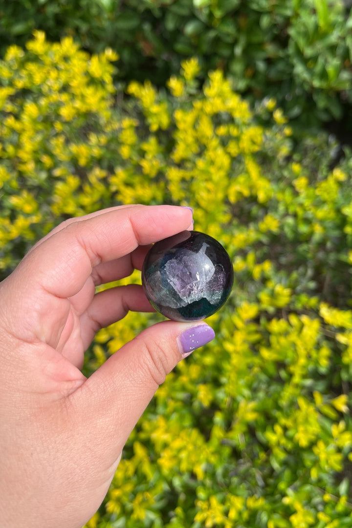 Rainbow Fluorite Sphere #2