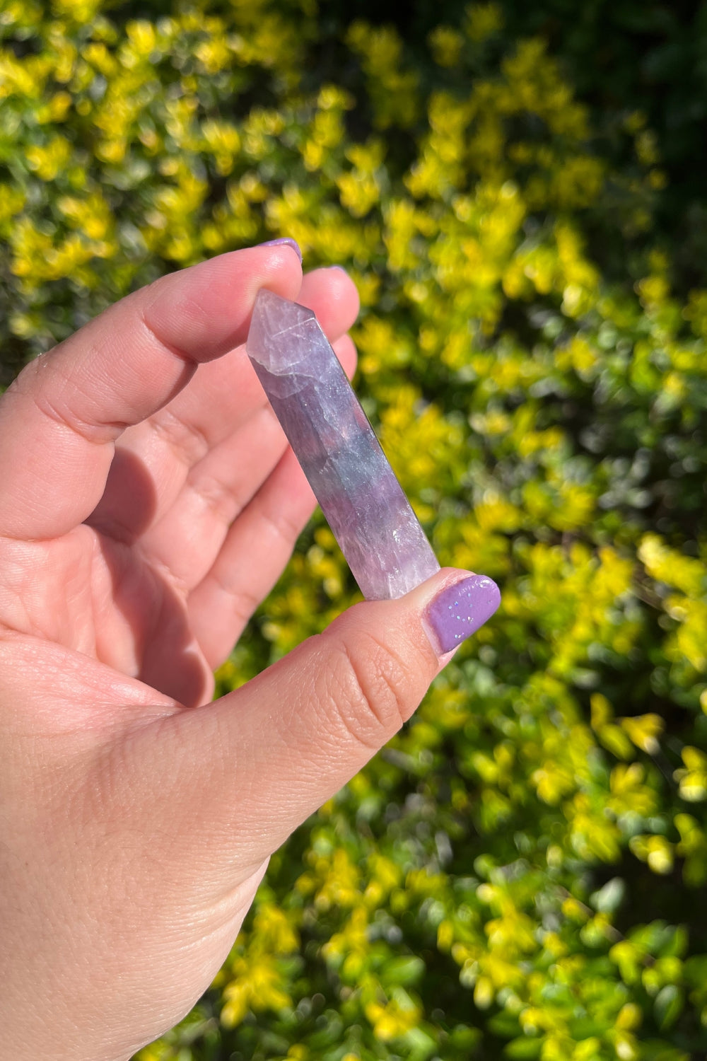 Rainbow Fluorite Tower #2