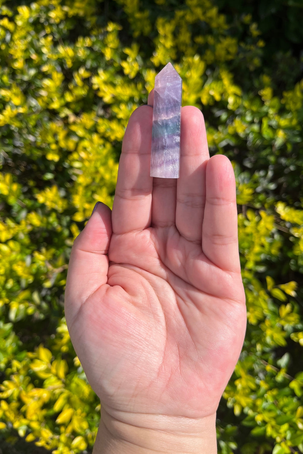 Rainbow Fluorite Tower #2