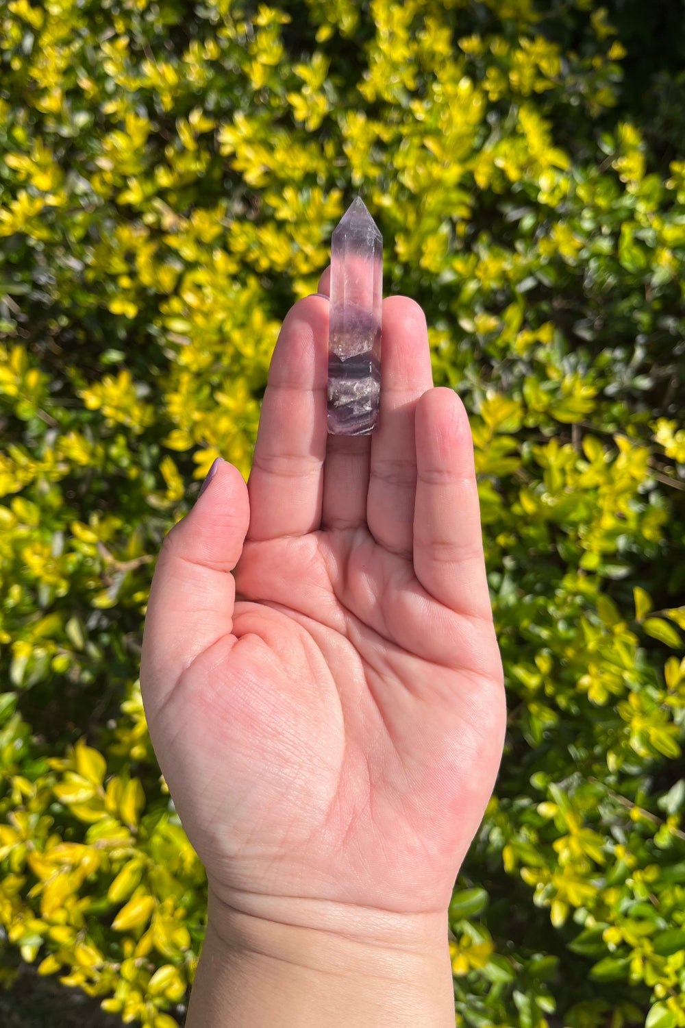 Rainbow Fluorite Tower #3