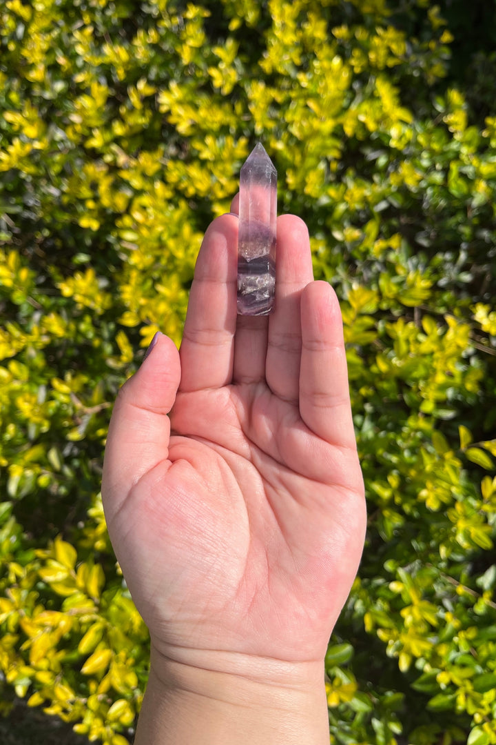 Rainbow Fluorite Tower #3