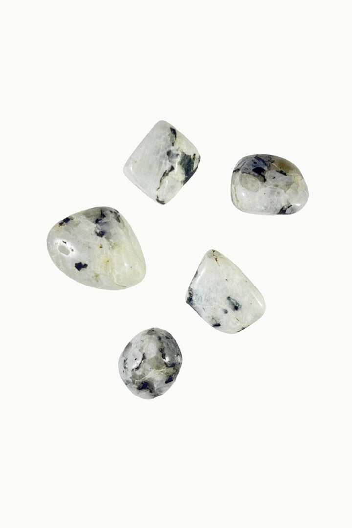 Moonstone Tourmaline Tumbles