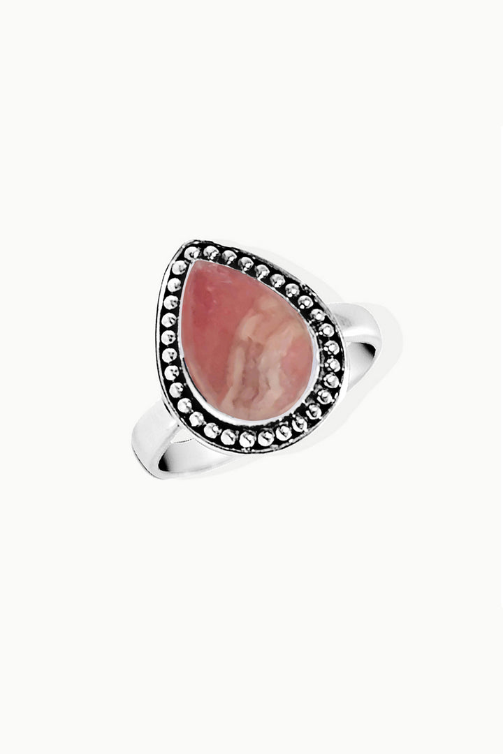 Sivalya Rhodochrosite Silver Ring - Tara