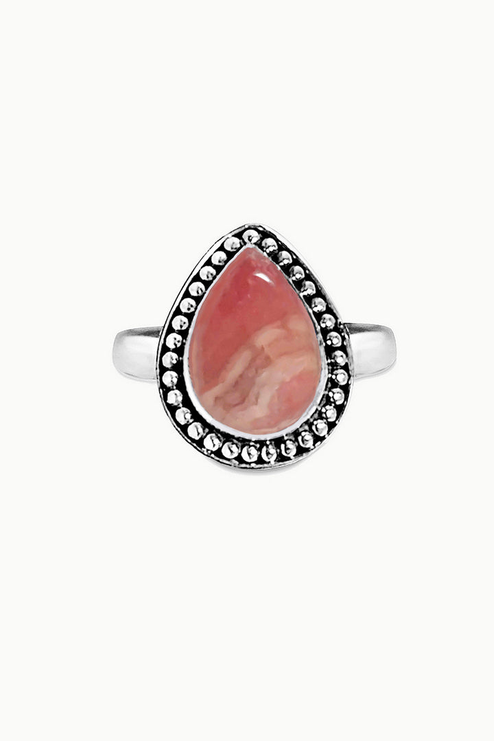Sivalya Rhodochrosite Silver Ring - Tara