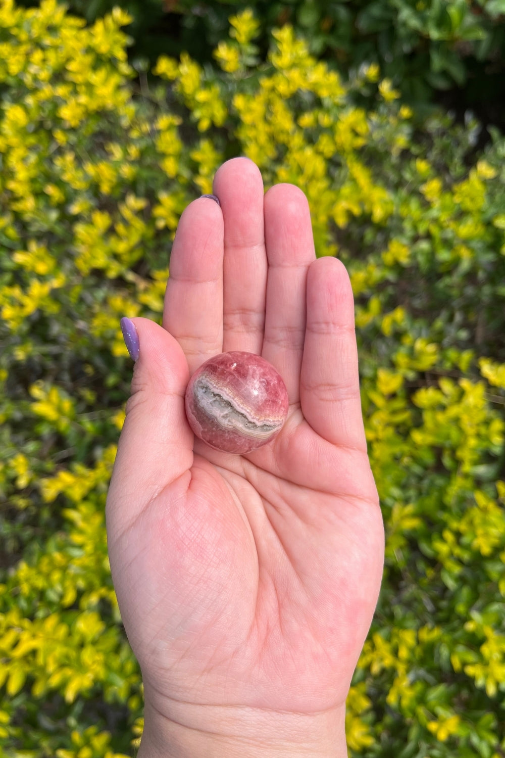 Rhodochrosite Sphere #1