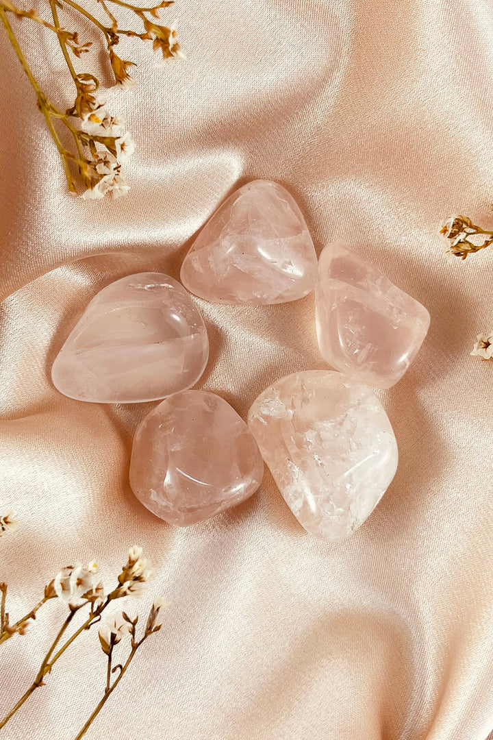 Rose Quartz Tumbles