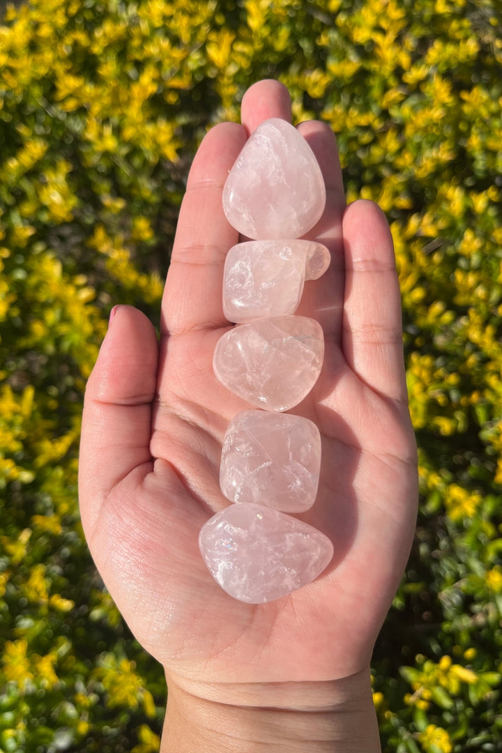 Rose Quartz Tumbles