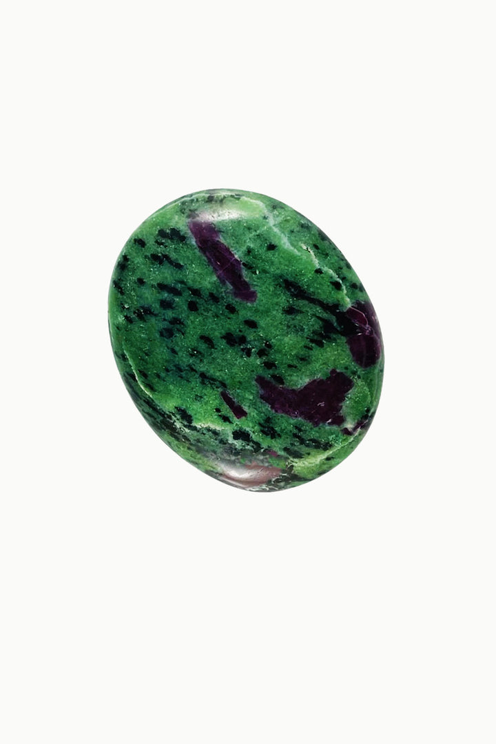 Ruby Zoisite Palm Stone