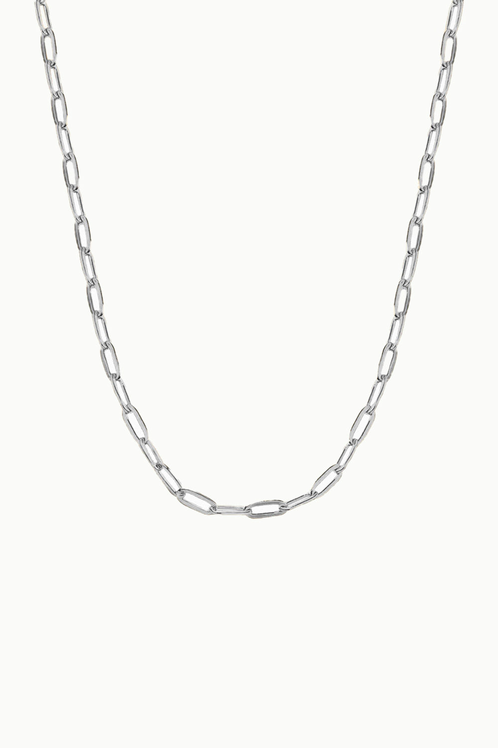 Sivalya Siena Paperclip Chain Necklace Sterling Silver