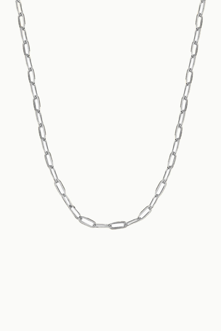 Sivalya Siena Paperclip Chain Necklace Sterling Silver