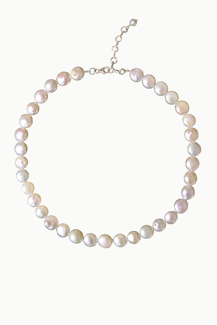 Sivalya Sienna Natural Coin Pearls Necklace