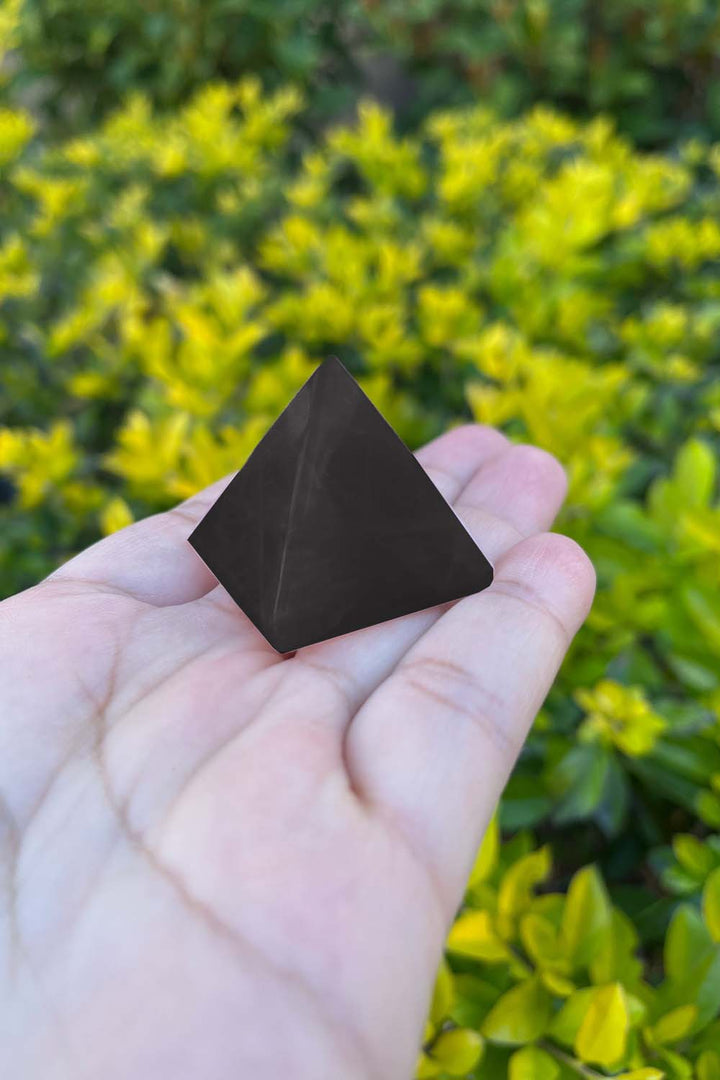 Black Onyx Pyramid Point Crystal