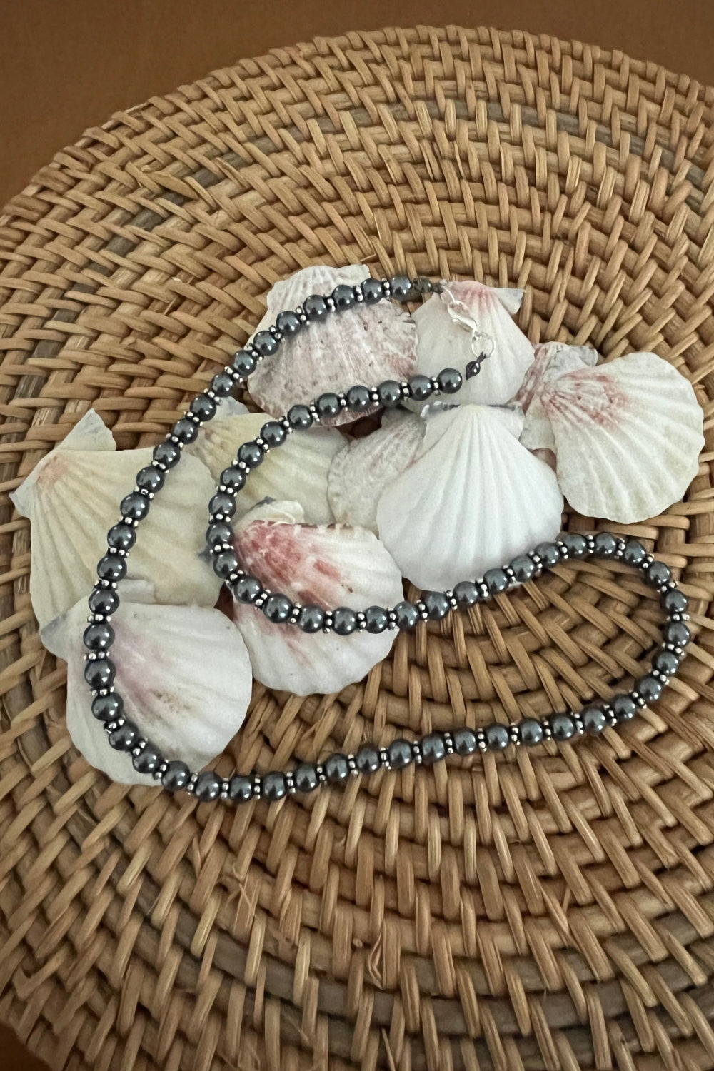 Sivalya Gray Pearls Necklace - Cara