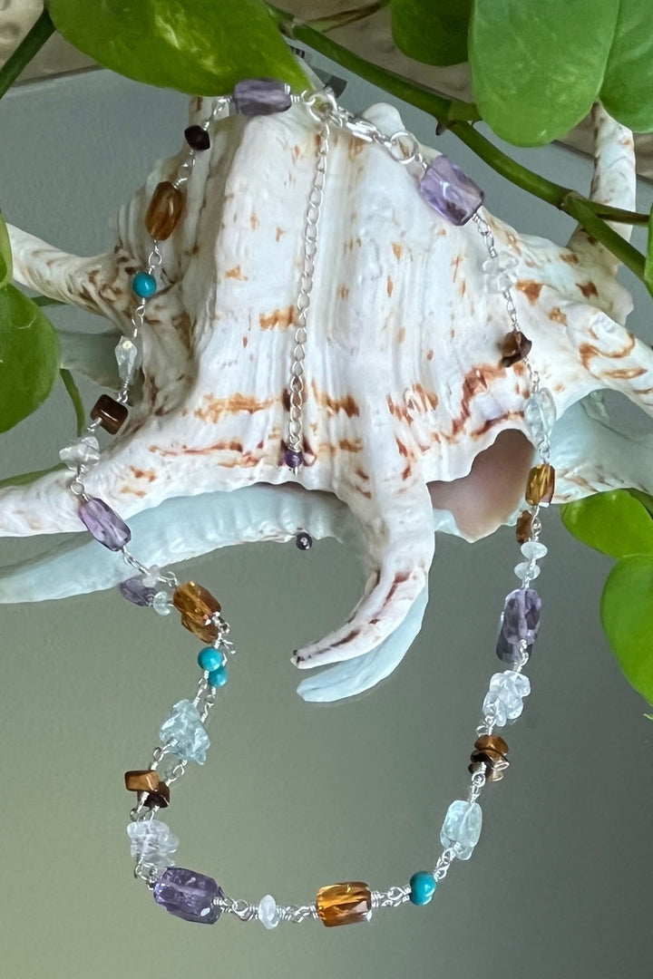 Sivalya Quiet Reflections Multi Gemstone Necklace