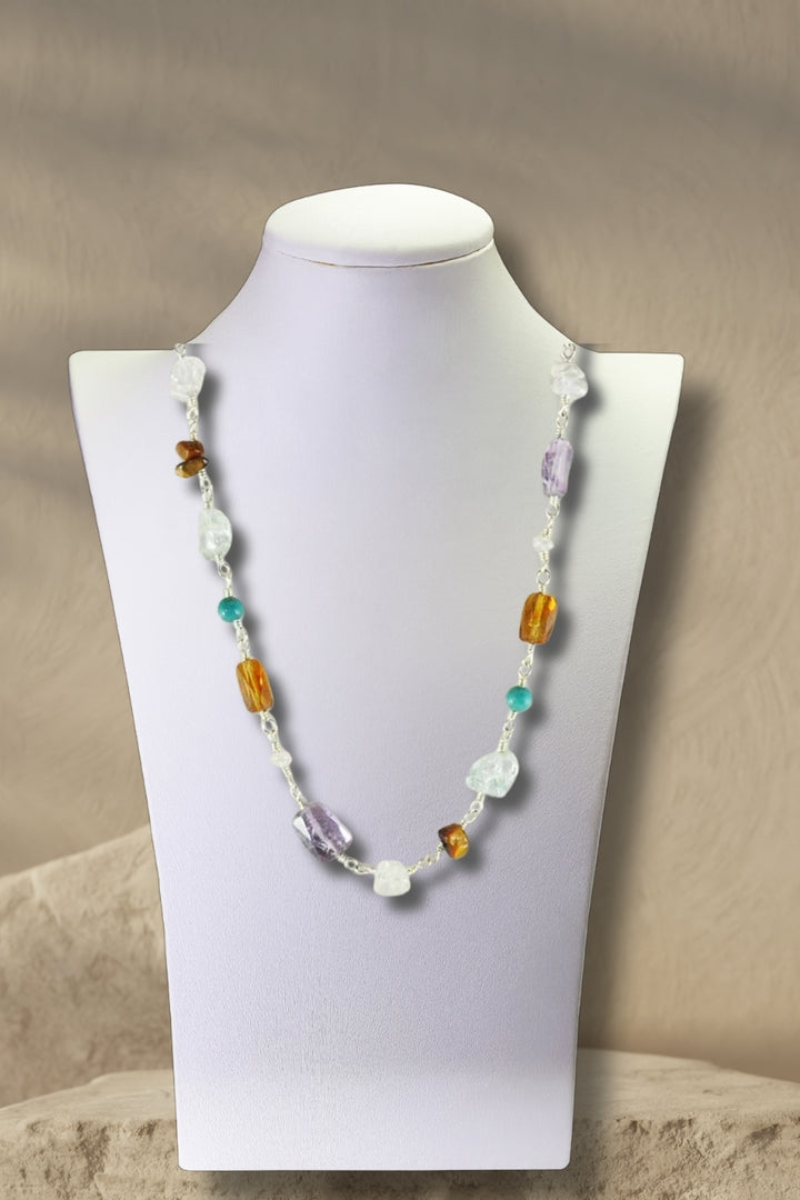Sivalya Quiet Reflections Multi Gemstone Necklace