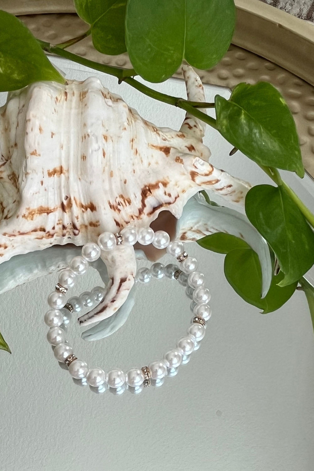Sivalya White Pearl Bracelet - Elsie