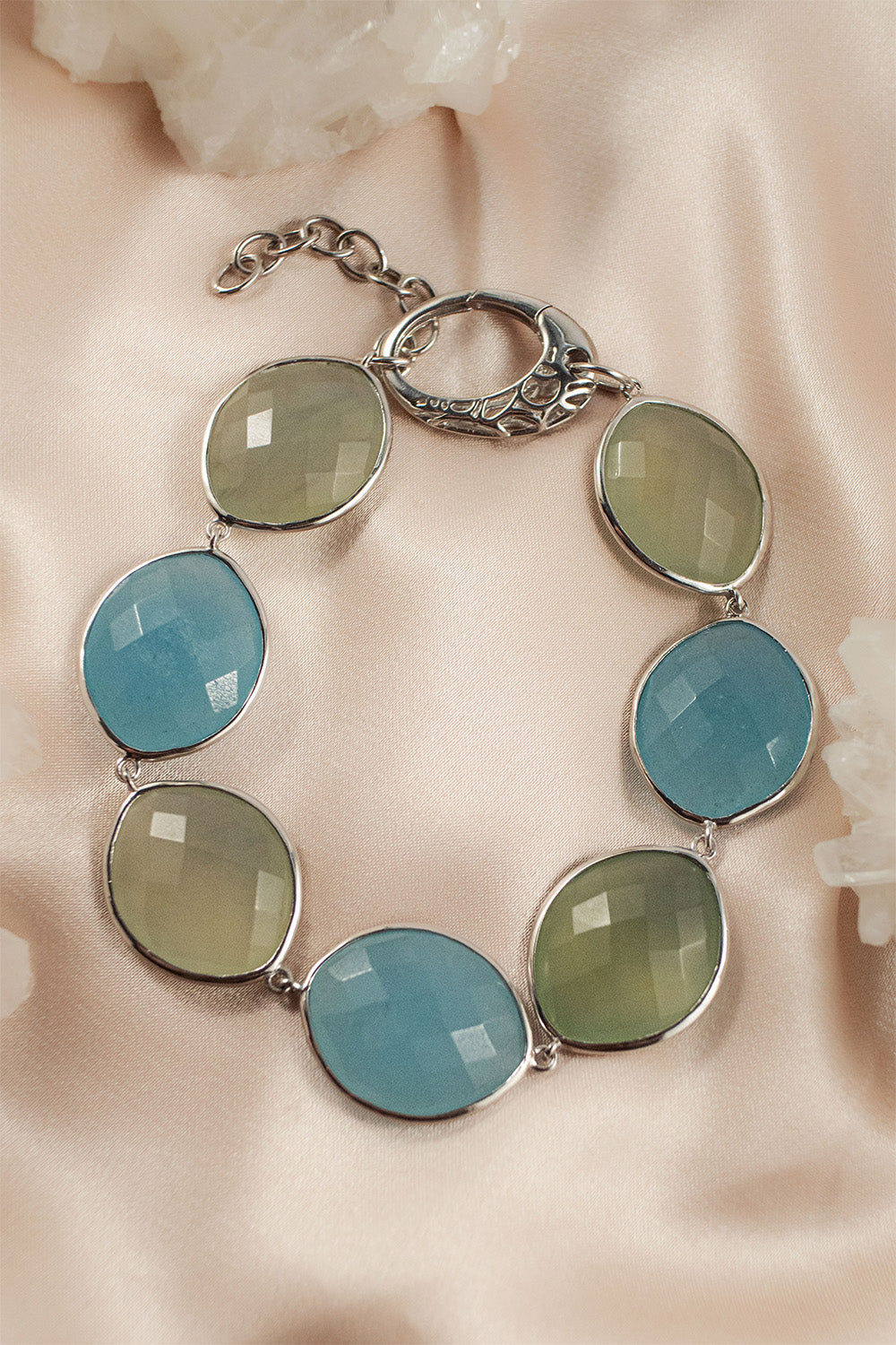 Sivalya Aqua Opal Chalcedony Bracelet - Paris