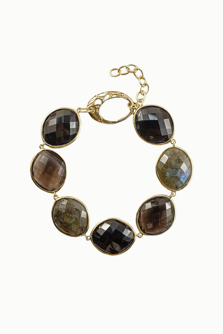 Sivalya Black Onyx Labradorite Bracelet - Paris