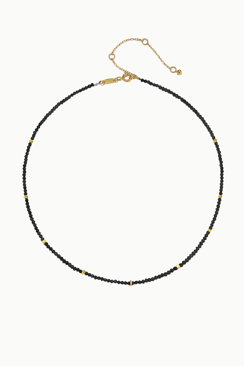 Sivalya Black Tourmaline Beads Necklace