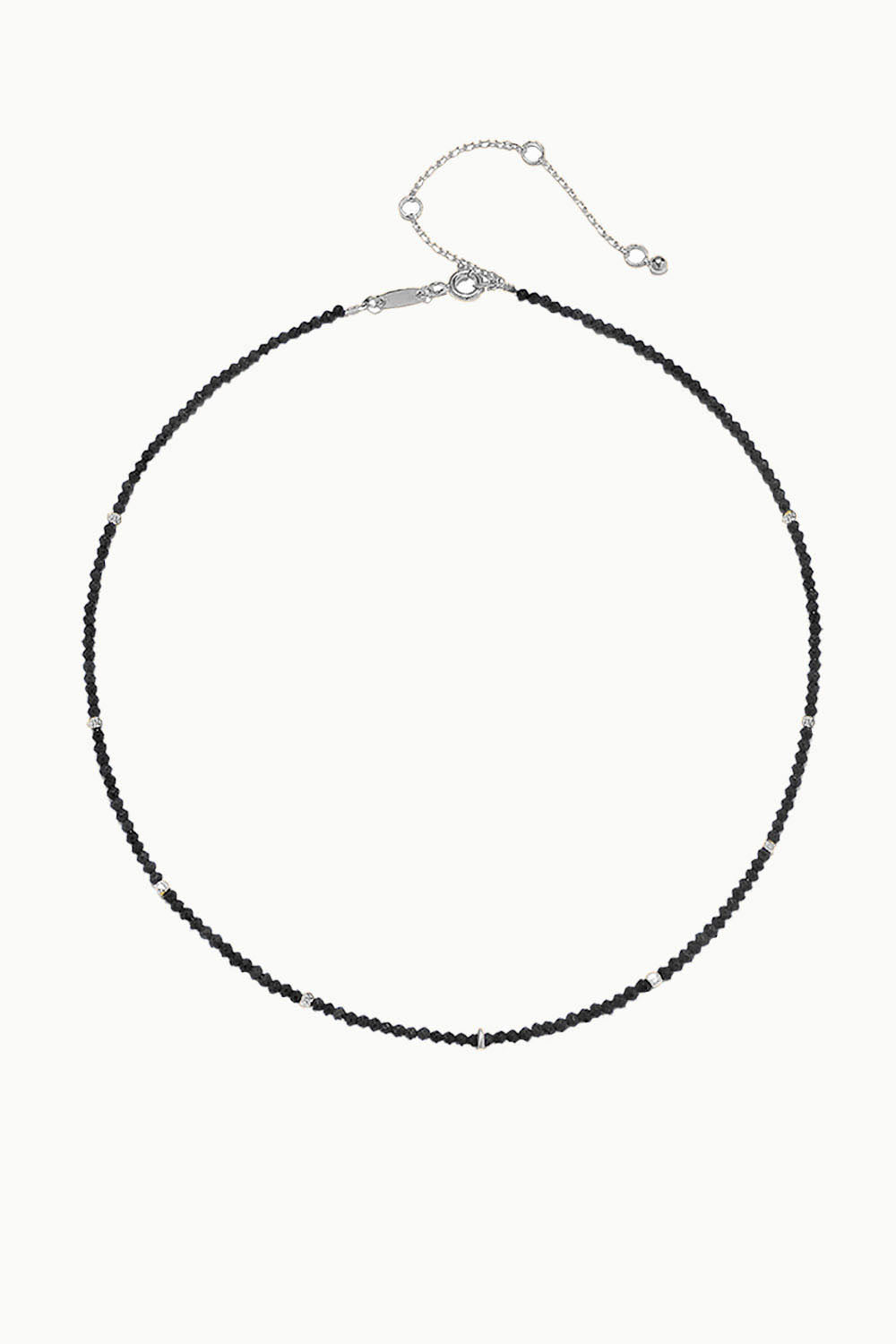 Sivalya Black Tourmaline Beads Necklace